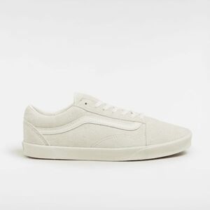 Vans Old Skool Lowpro unisex sneakers in white. Women's 7M, Men's 5.5 EUC